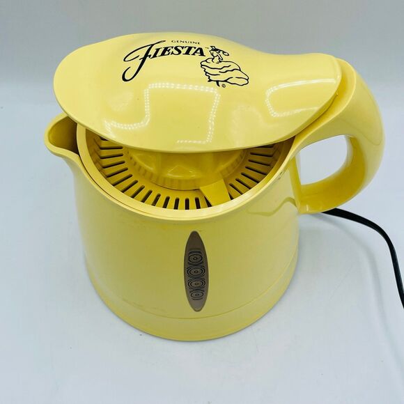 Vintage Fiesta Electric Citrus Juicer Juicing Pitcher Yellow - Picture 1 of 8